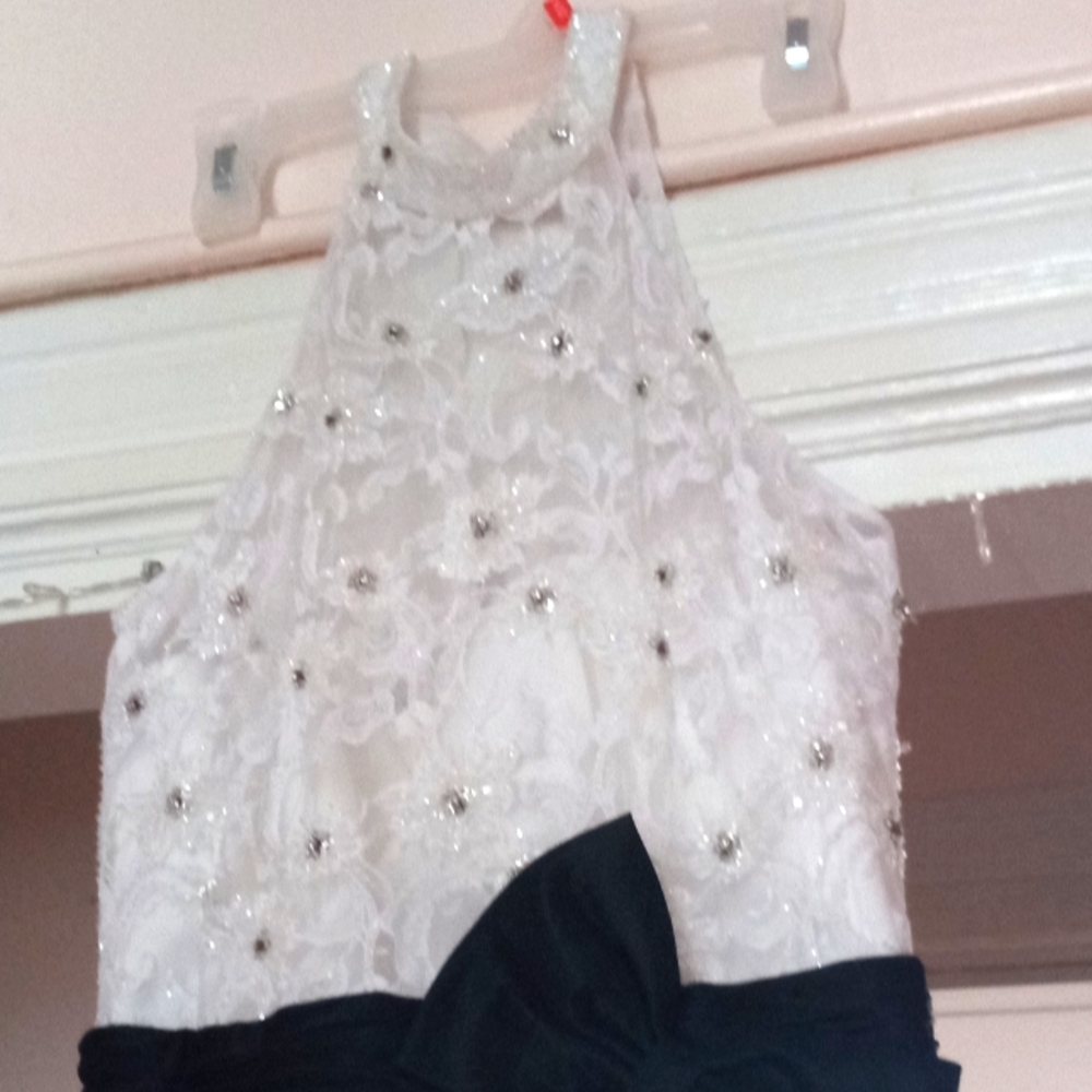 Elegant formal halter dress